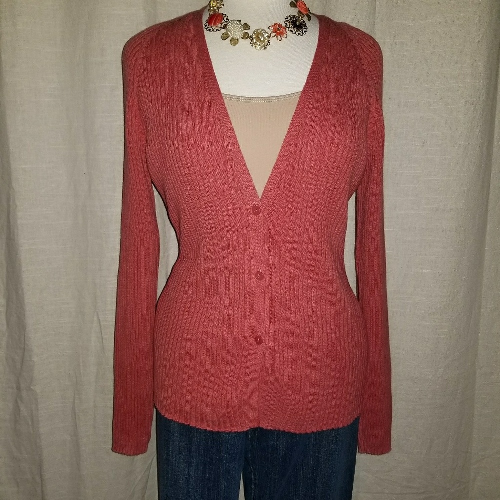 Gap Ribbed Cardigan